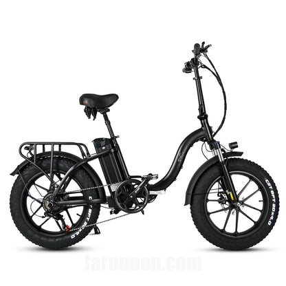 CMACEWHEEL Y20-NEW 750W 20 tum Folding E-cykel Fat Tire Mountain Bike Snow 48V 17A Electric Bike Dual Disc Brake