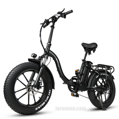 CMACEWHEEL Y20-NEW 750W 20 tum Folding E-cykel Fat Tire Mountain Bike Snow 48V 17A Electric Bike Dual Disc Brake